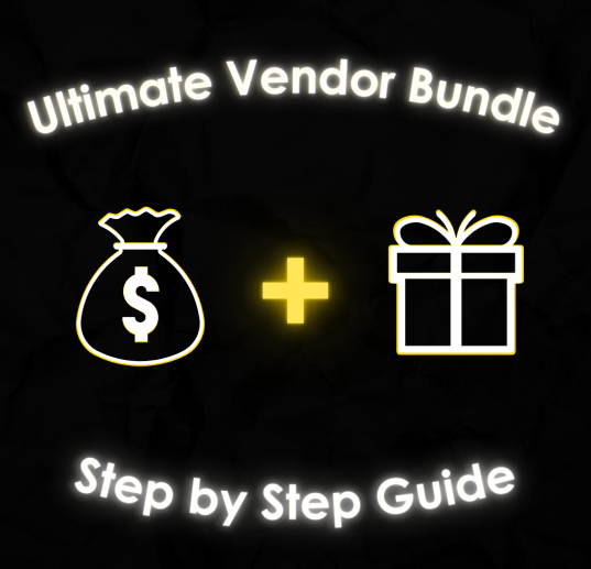 !ALL VENDOR BUNDLE + STEP-By-STEP GUIDE